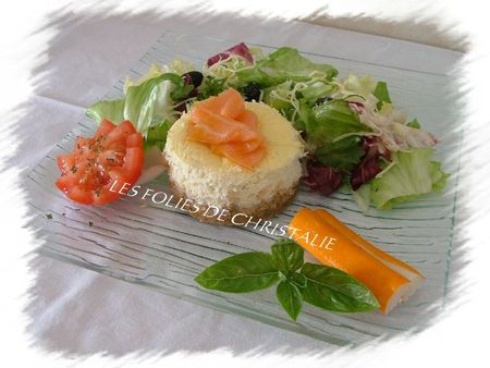 Cheesecake au saumon 7