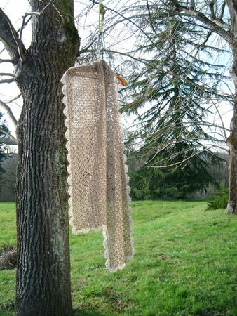 écharpe crochet dentelle 024
