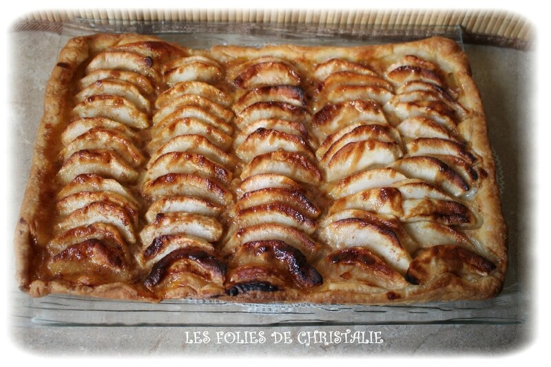 Tarte pomme caramel 7