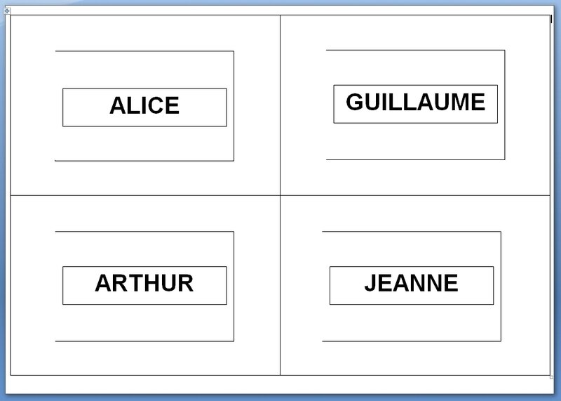 136_Outils pour la classe_Le livre des prénoms (PAGE PRENOMS)