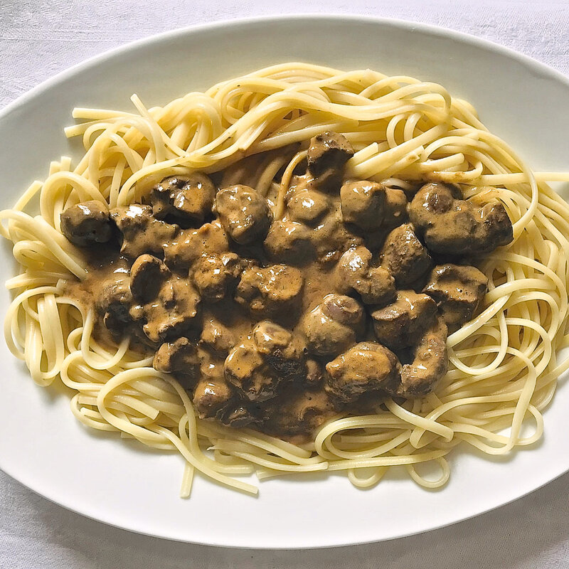 rognons de veau à la crème