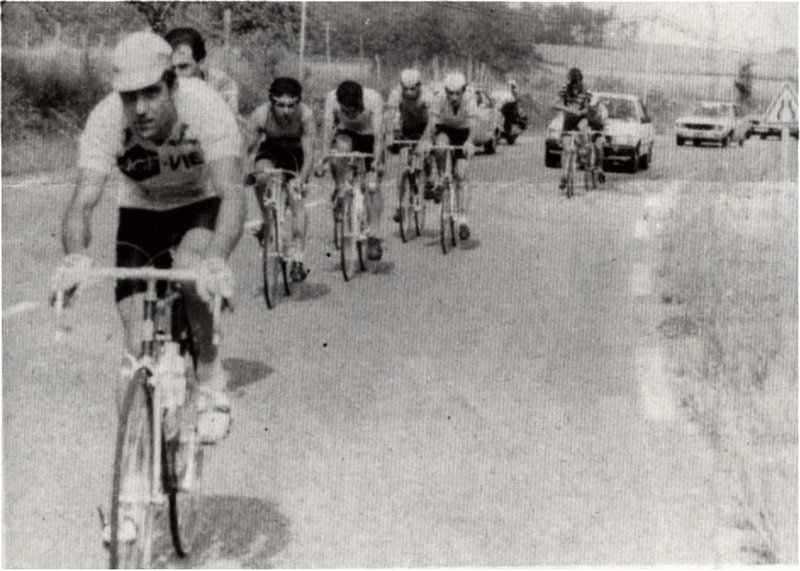 1985 TG 82 3° étape Négrepelisse Montauban Mercadié G, Brossais, Chatard, Riche, Pradel, Bonnad, Guissepin, Doueil, Sarniguet