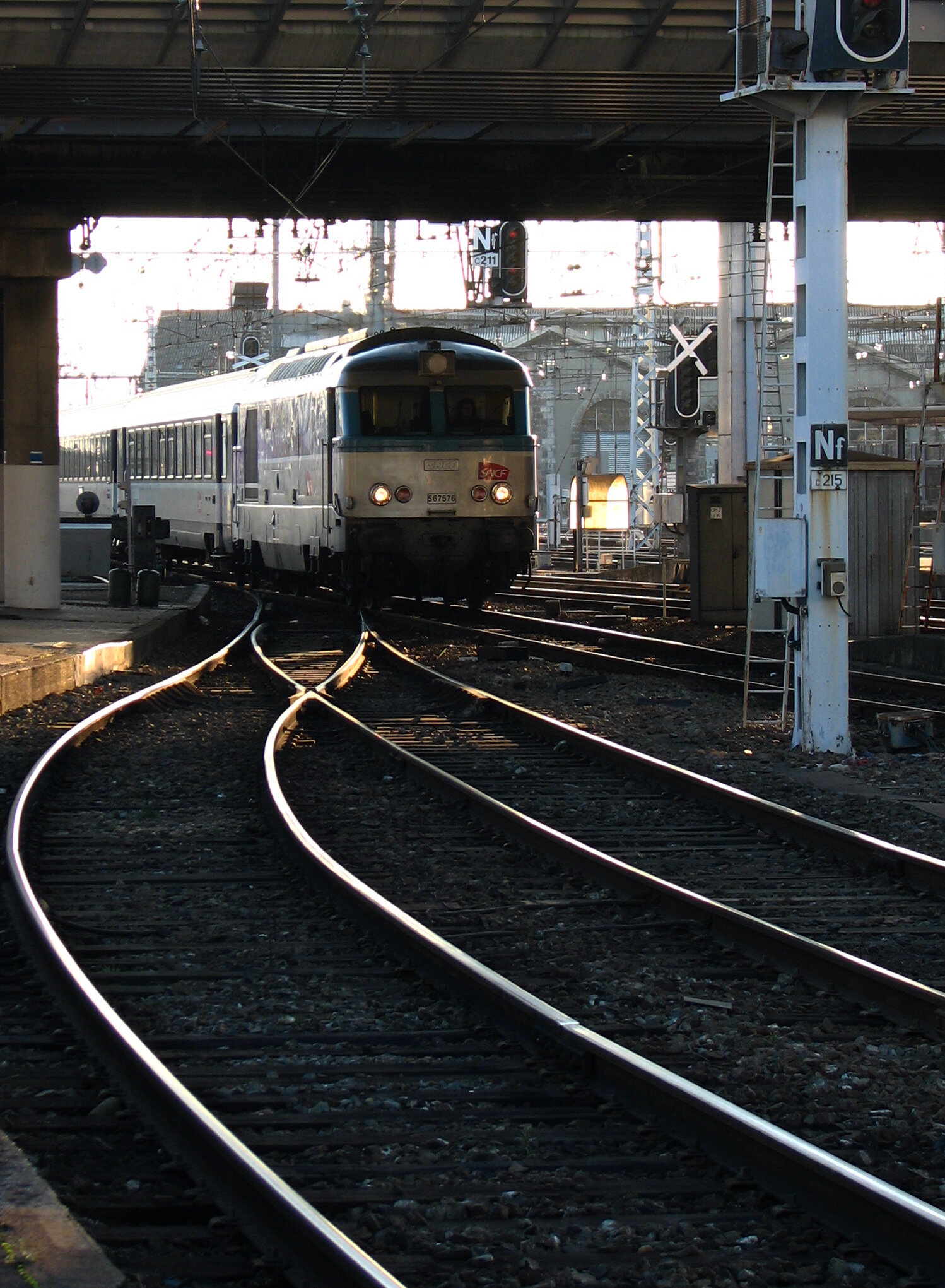 BB 67576 en voyage, Bordeaux