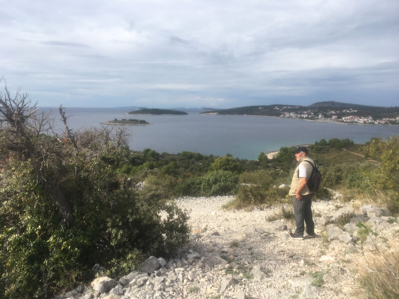 Rogoznica, au dessus de l'oeil du Dragon, jeudi 31 octobre 2019