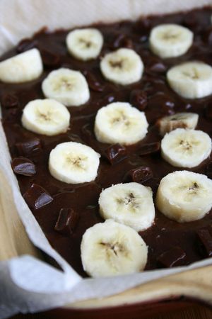 brownies à la banane et carambar 2