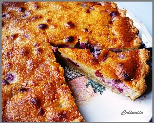 tarte cerises et chocolat blanc 01