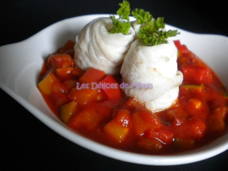 Filets de limande roulés aux légumes du soleil 4