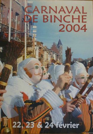 Carnaval Affiche Binche Belgique 2004