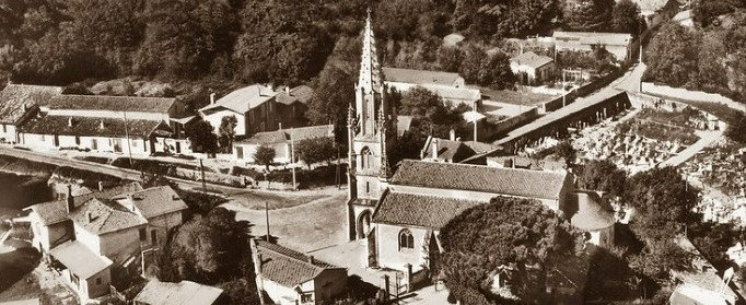 l'église Saint vincent au XX° siècle