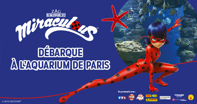 Affiche Miraculous Aquarium Paris