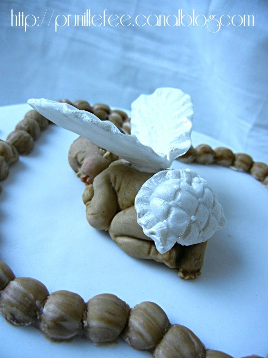 gumpaste baby angel