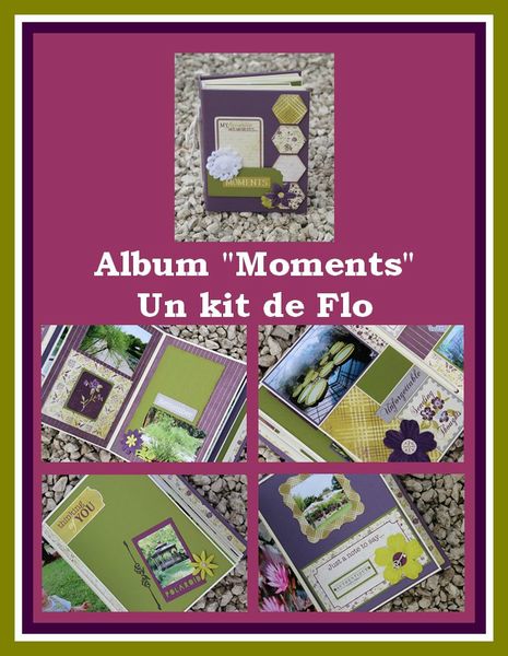 affiche kit album Moments