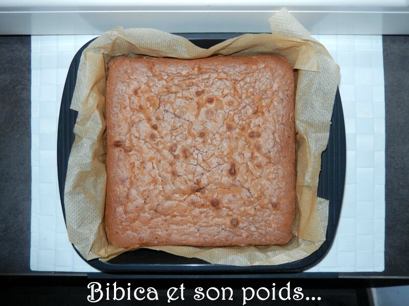 Brownies aux noisettes et lait concentré