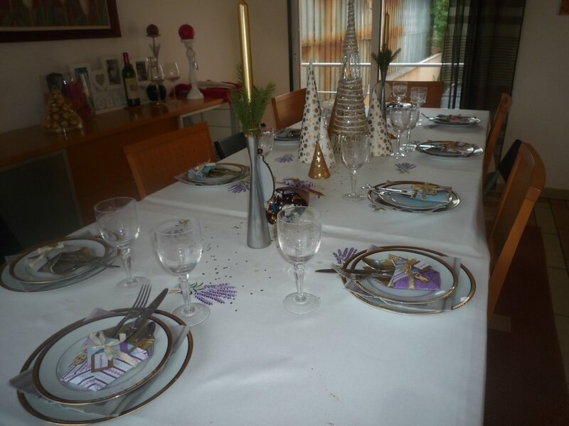 table de noel 