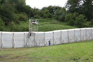 Glastonbury festival superfence security