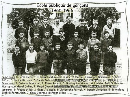 BOURG-GARCONS 1965-66 copie