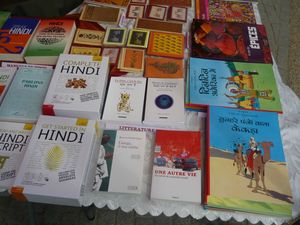 Livres hindi disponibles à l'école (3)