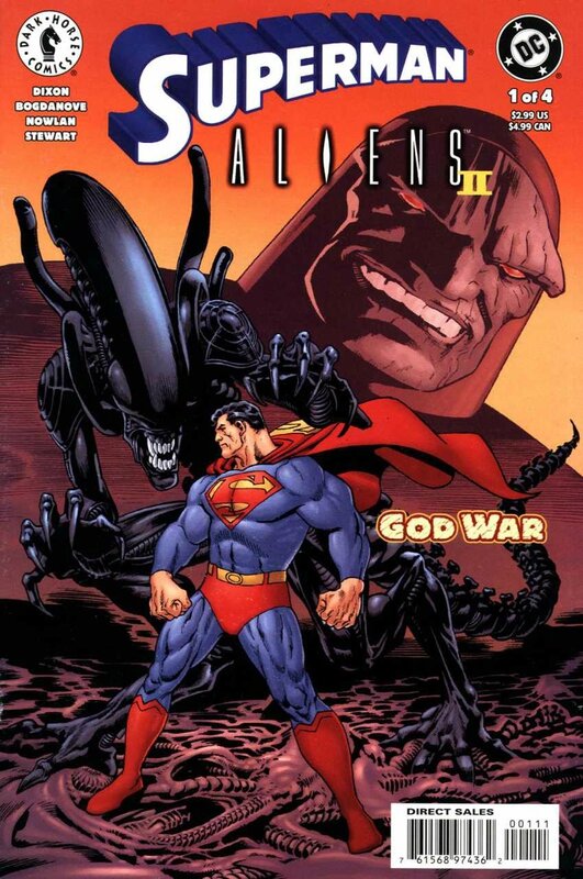 superman aliens 2 godwar 1