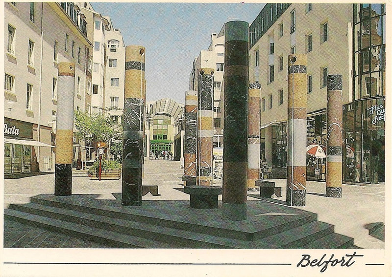 Belfort CPM Fontaine Guy de Rougemont 3