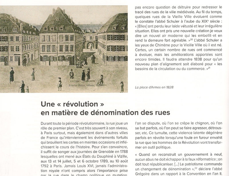 Livre Les rues de Belfort p16R