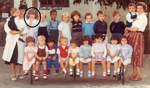 photo de classe Elodie 1983