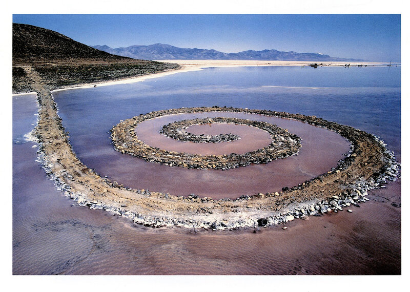 smithson - spiral jetty