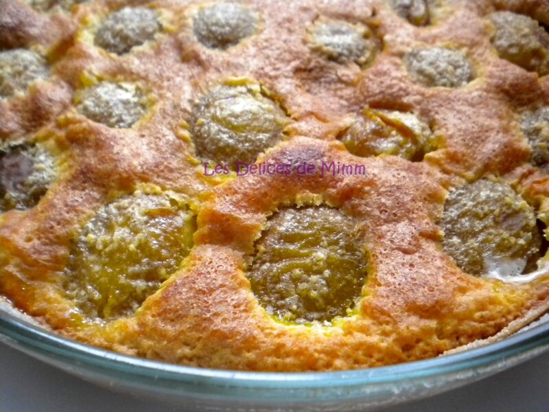 Clafoutis aux reines-claudes (sans gluten) 3