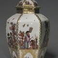 Covered Vase, c. <b>1728</b>-1730, manufacturer Meissen Porcelain Factory