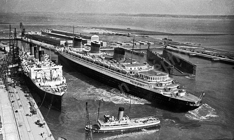 1 le Normandie et le Paris ALG