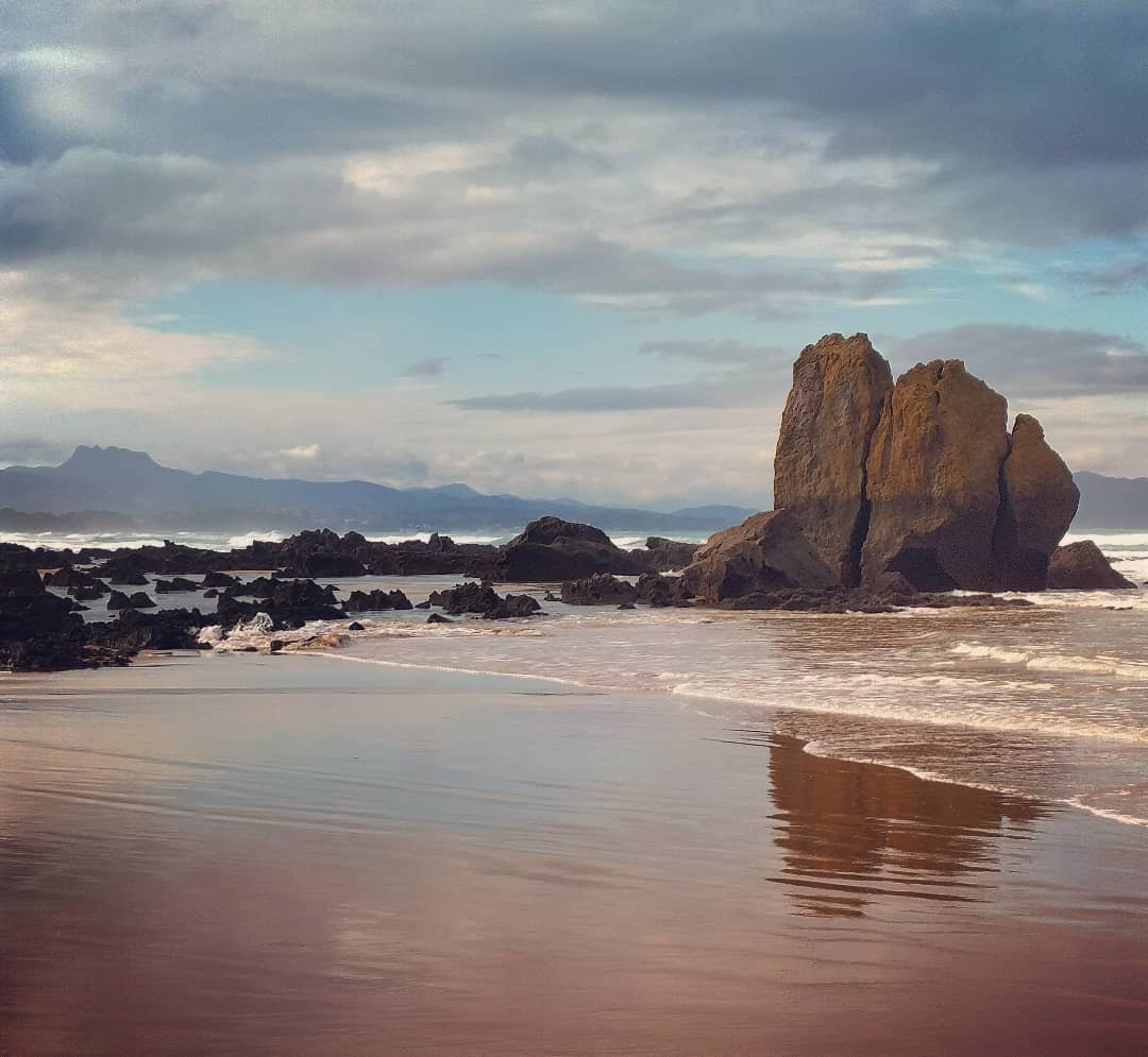 Biarritz, plage d'Ilbarritz, montagne à l'océan, insta (64)