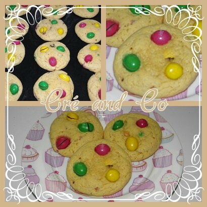 Cookies aux M§M's