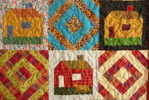patchwork maisons 