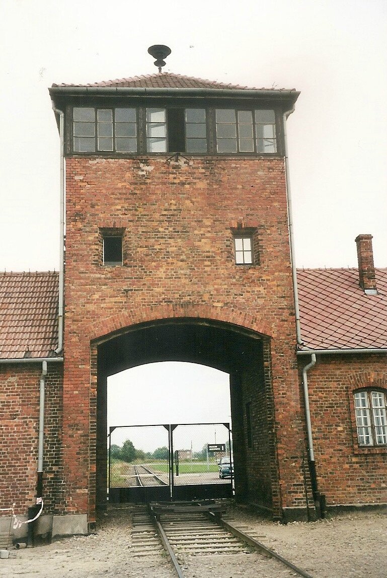 Birkenau, la porte de l'Enfer, près (Pologne)