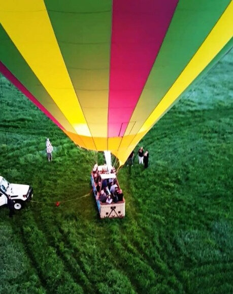 vol en montgolfiere