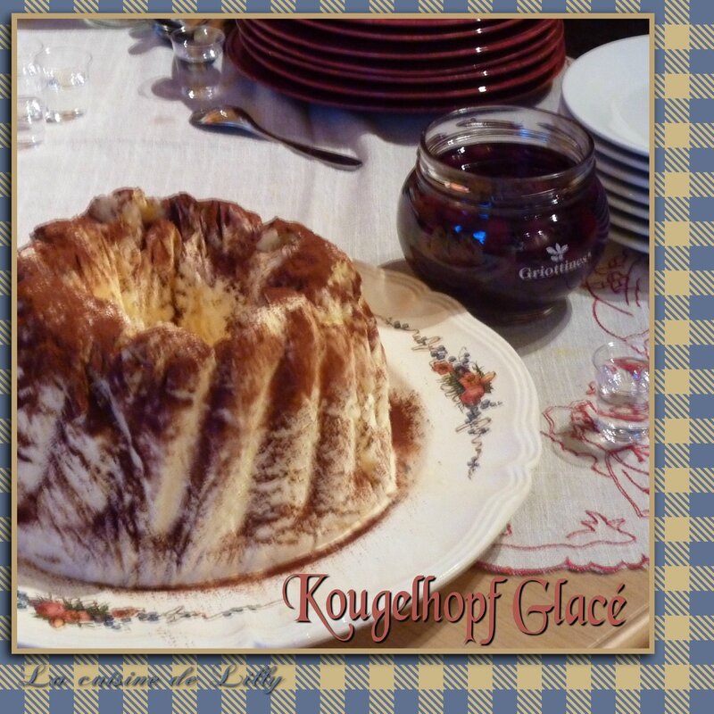 kougelhopf glacé au kirsch