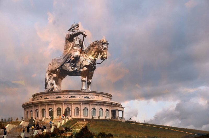 Statue équestre de Gengis Khan