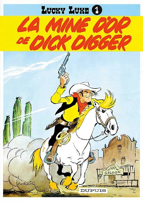 Lucky Luke, tome 1 : La mine d'or de Dick Digger