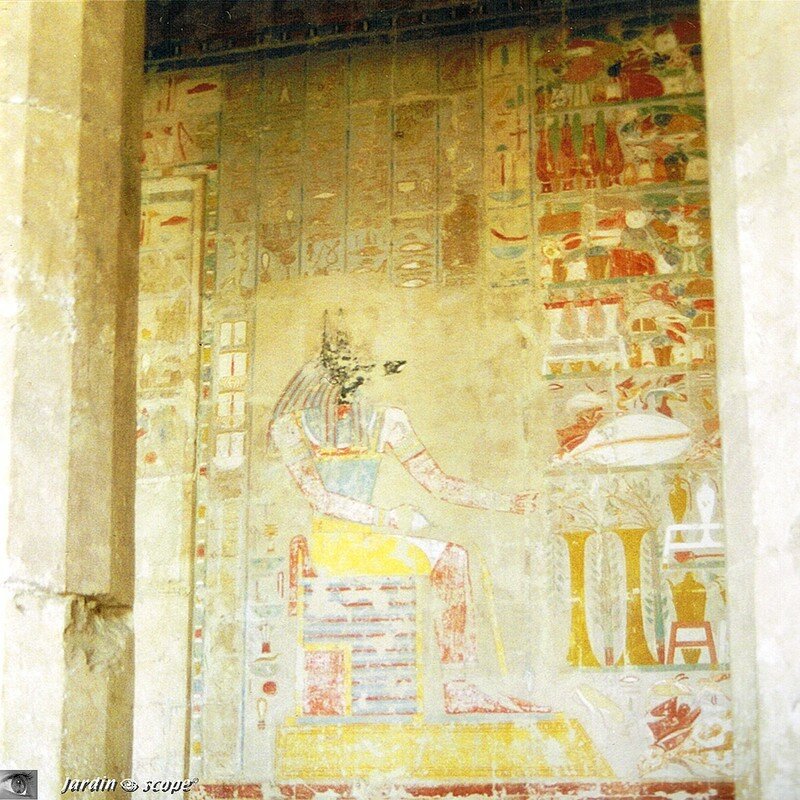 Fresque du temple de Hatshepsout