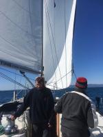 Voiles en ciseaux dans le Creski Zaljev, dimanche 15 mars 2020 (1)