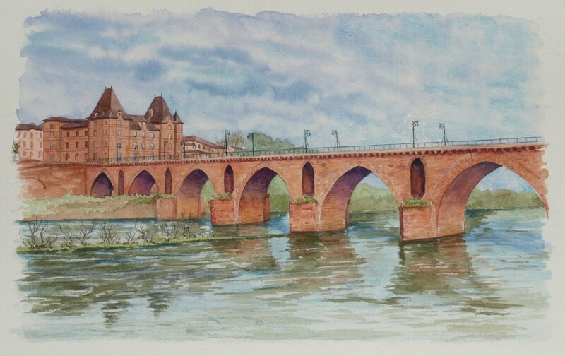 Pont vieux et Musée Ingres