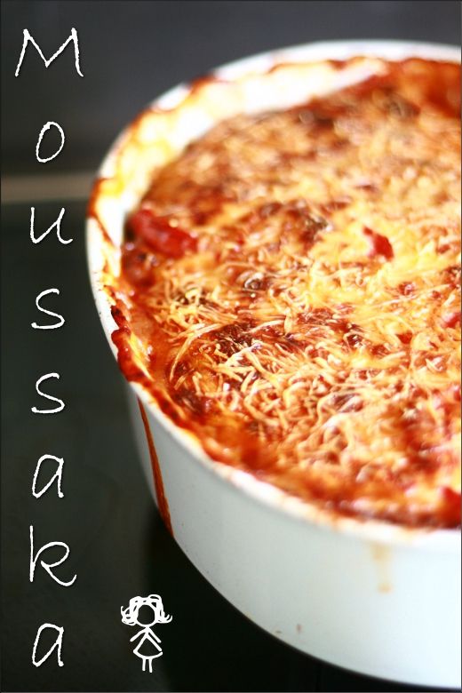 recettes plats Ma moussaka pas très orthodoxe