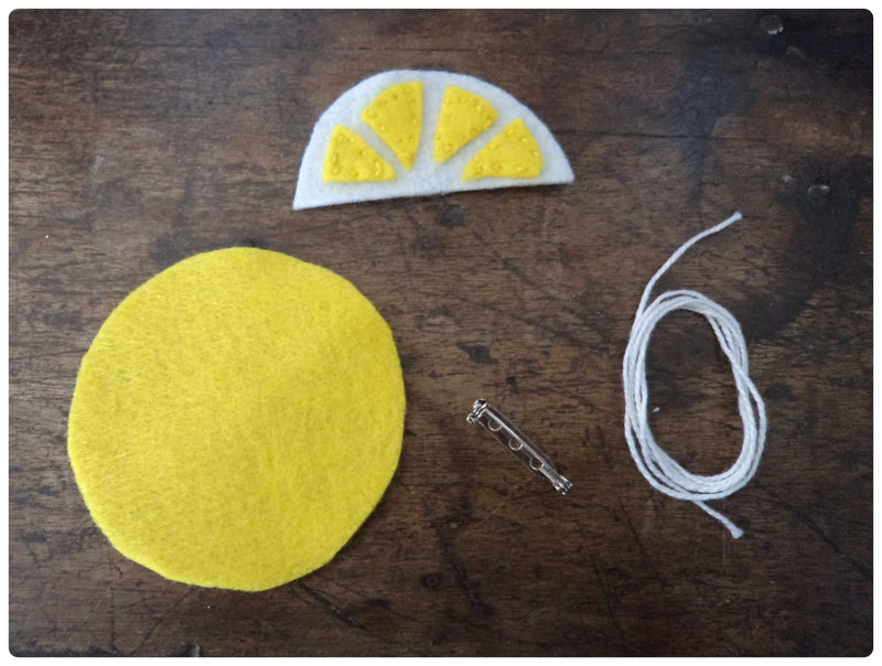 Broches en feutrine CamDreybricolent