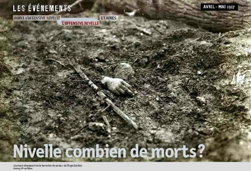 nivelle combien de morts