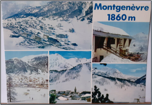 Montgenèvre - datée 1984 2025 E