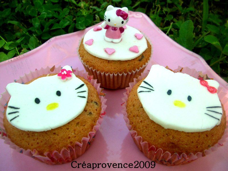 cupcakes hello kitty