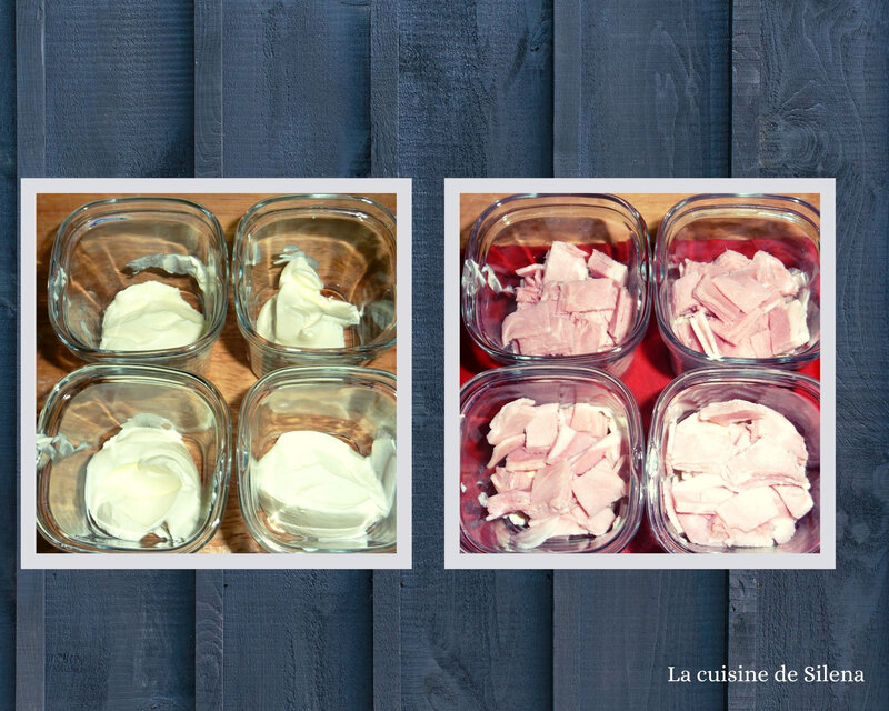 Oeufs cocottes avec la multidélices