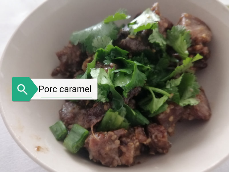 porc caramel