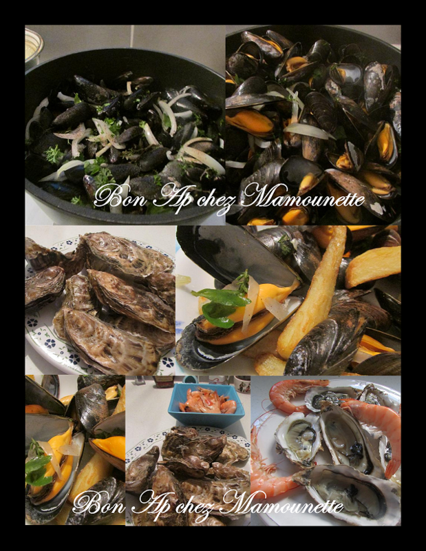 Huîtres crevettes moules chez Kelig le Vivier sur Mer 35
