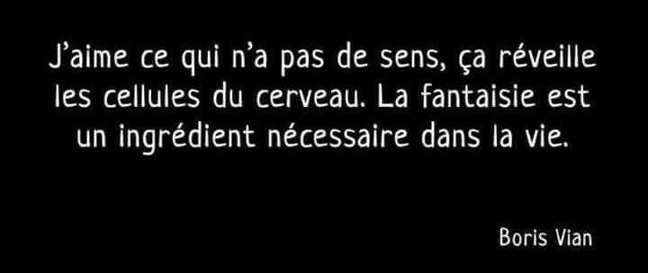 Fantaisie par Boris Vian