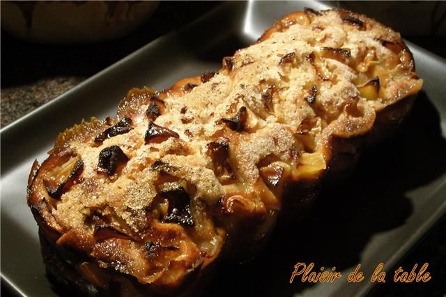 Cake aux pommes parfumé de Sylvie